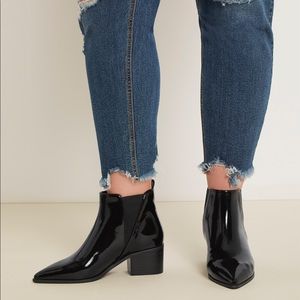 Eloquii patent leather bootie